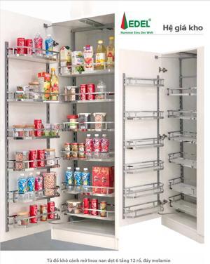 Tủ đồ khô cánh mở Edell FBO600