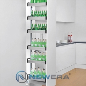 Tủ đồ khô NewEra 6 tầng với 6 rổ inox hộp 304