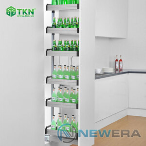 Tủ đồ khô NewEra 6 tầng với 6 rổ inox hộp 304