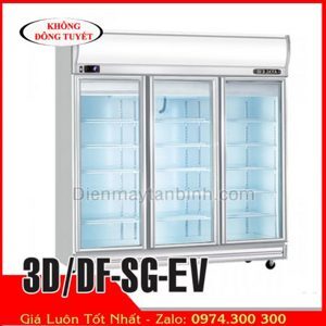 Tủ đông Berjaya 3 cánh 1500 lít 3D/DF-SG-EV