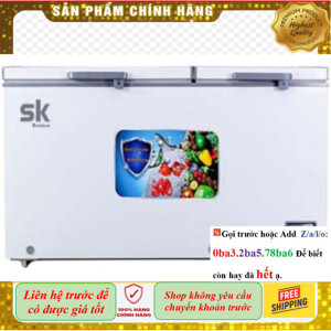 Tủ đông Sumikura  2 ngăn 300 lít SKF-300D