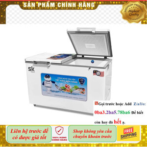 Tủ đông Sumikura 2 ngăn 350 lít SKF-350D