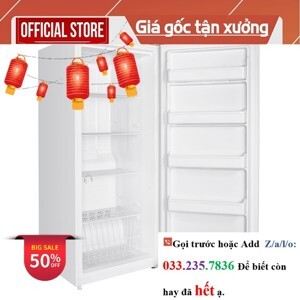 Tủ đông Alaska 1 cánh 390 lít IF-390N