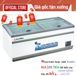 Tủ đông Alaska 1 ngăn 950 lít KT-650