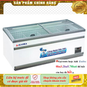 Tủ đông Alaska 1 ngăn 950 lít KT-650