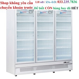 Tủ đông Alaska 3 cánh 1100 lit IF-1100G3