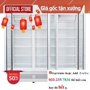 Tủ đông Alaska 3 cánh 1100 lít IFG-1100