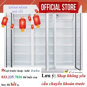 Tủ đông Alaska 3 cánh 1100 lít IFG-1100