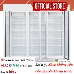 Tủ đông Alaska 3 cánh 1100 lít IFG-1100