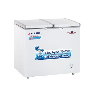 Tủ đông Alaska inverter 2 ngăn 250 lít BCD3068N