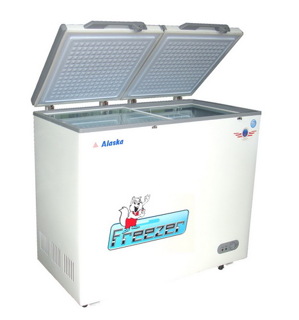 Tủ đông Alaska inverter 2 ngăn 250 lít BCD-2567N