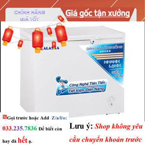 Tủ đông Alaska 1 ngăn 200 lít BD200C