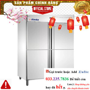 Tủ đông Alaska 4 cánh 1500 lít F4F