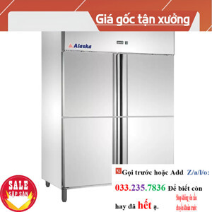 Tủ đông Alaska 4 cánh 1500 lít F4F