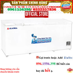 Tủ đông Alaska 1 ngăn 1400 lít HB-1400