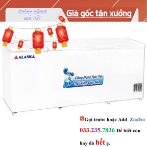 Tủ đông Alaska 1 ngăn 1400 lít HB-1400