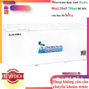 Tủ đông Alaska 1 ngăn 1400 lít HB-1400