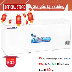 Tủ đông Alaska 1 ngăn 1400 lít HB-1400