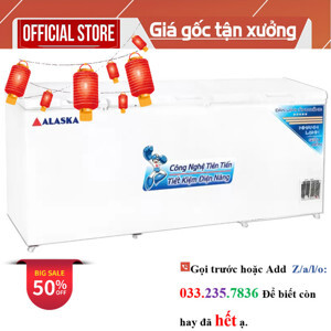 Tủ đông Alaska 1 ngăn 1400 lít HB-1400C