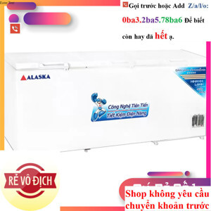 Tủ đông Alaska 1 ngăn 1400 lít HB-1400C