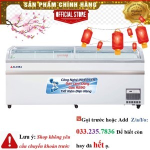 Tủ đông Alaska Inverter 1 ngăn 550 lít KC-550CI