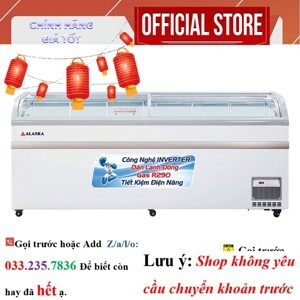 Tủ đông Alaska Inverter 1 ngăn 550 lít KC-550CI