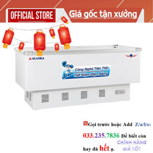 Tủ đông Alaska 1 ngăn 800 lít SD-8W/Y