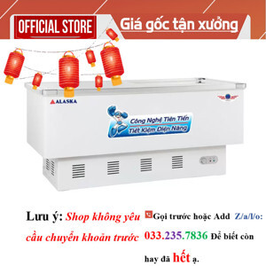 Tủ đông Alaska 1 ngăn 800 lít SD-8W/Y