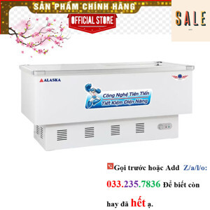 Tủ đông Alaska 1 ngăn 800 lít SD-8W/Y