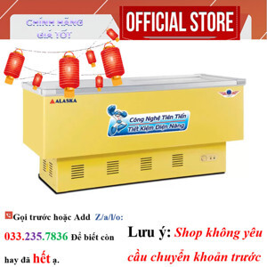 Tủ đông Alaska 1 ngăn 800 lít SD-8Y