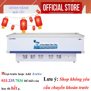 Tủ đông Alaska 1 ngăn 900 lít SD-9W/9Y