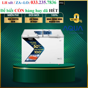 Tủ đông Aqua 2 ngăn 295 lít AQF-C4202S