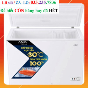 Tủ đông Aqua 1 ngăn 301 lít AQF-C4001S