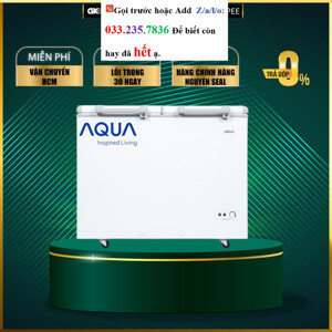 Tủ đông Aqua Inverter 2 ngăn 295 lít AQF-C4202E