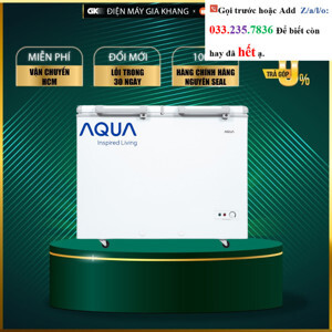 Tủ đông Aqua Inverter 2 ngăn 295 lít AQF-C4202E