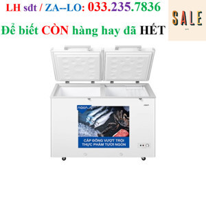 Tủ đông Aqua Inverter 2 ngăn 365 lít AQF-C5702E