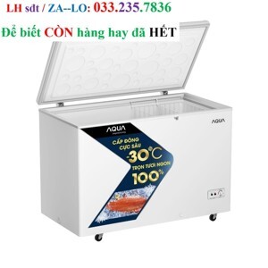 Tủ đông Aqua Inverter 1 ngăn 379 Lít AQF-C4801EN