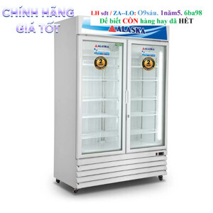 Tủ đông Alaska 2 cánh 1000 lít FC-100G2