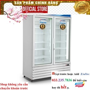 Tủ đông Alaska 2 cánh 1000 lít FC-100G2