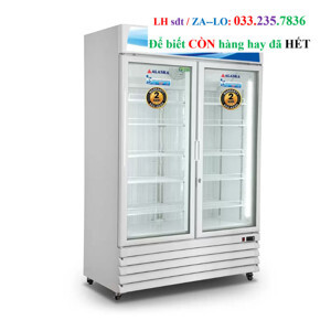 Tủ đông Alaska 2 cánh 1000 lít FC-100G2