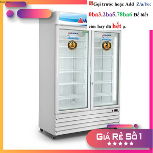 Tủ đông Alaska 2 cánh 1000 lít FC-100G2