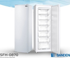 Tủ đông Sanden 7 ngăn 245 lít SFH-0870