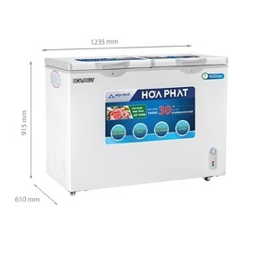 Tủ đông Funiki - Hòa Phát 2 ngăn 240 lít HCF-606S2N2