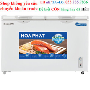 Tủ đông Hòa Phát Inverter 2 ngăn 245 lít HPF BD8245