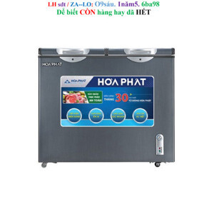 Tủ đông Funiki - Hòa Phát 2 ngăn 205 lít HCF506S2Đ2SH