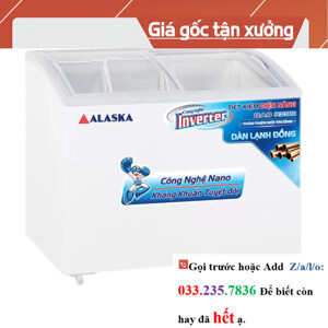 Tủ đông Alaska Inverter 1 ngăn 400 lít KC-210CI