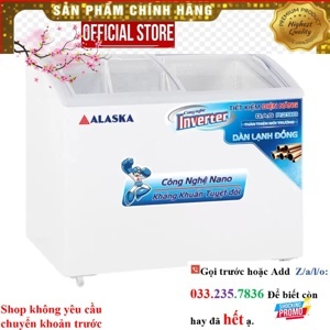 Tủ đông Alaska Inverter 1 ngăn 400 lít KC-210CI