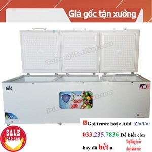 Tủ đông Sumikura inverter 1 ngăn 1600 lít SKF-1600SI