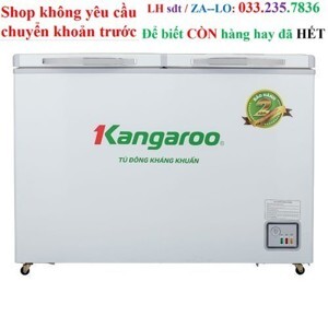 Tủ đông Kangaroo 2 ngăn 390 lít KG399NC1