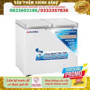 Tủ đông Alaska 2 ngăn 250 lít FCA-2600C